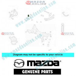 Mazda Genuine Rear Bumper Spring GP9A-28-1B0B fits 07-12 MAZDA6 [GH] GP9A-28-1B0B