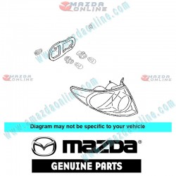 Mazda Genuine Rear Right Combination Lamp Lens GR1A-51-170A fits 05-06 MAZDA6 [GG] GR1A-51-170A