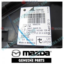 Mazda Genuine Left Head Lamp Unit GR2R-51-0L0B fits 05-06 MAZDA6 [GG, GY] GR2R-51-0L0B