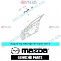 Mazda Genuine Right Handle Base GS1E-58-42XH fits 07-12 MAZDA6 [GH] GS1E-58-42XH