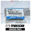 Mazda Genuine Combo Lamp Assembly Grommet GS1F-51-14Y fits 09-12 MAZDA3 [BL] GS1F-51-14Y