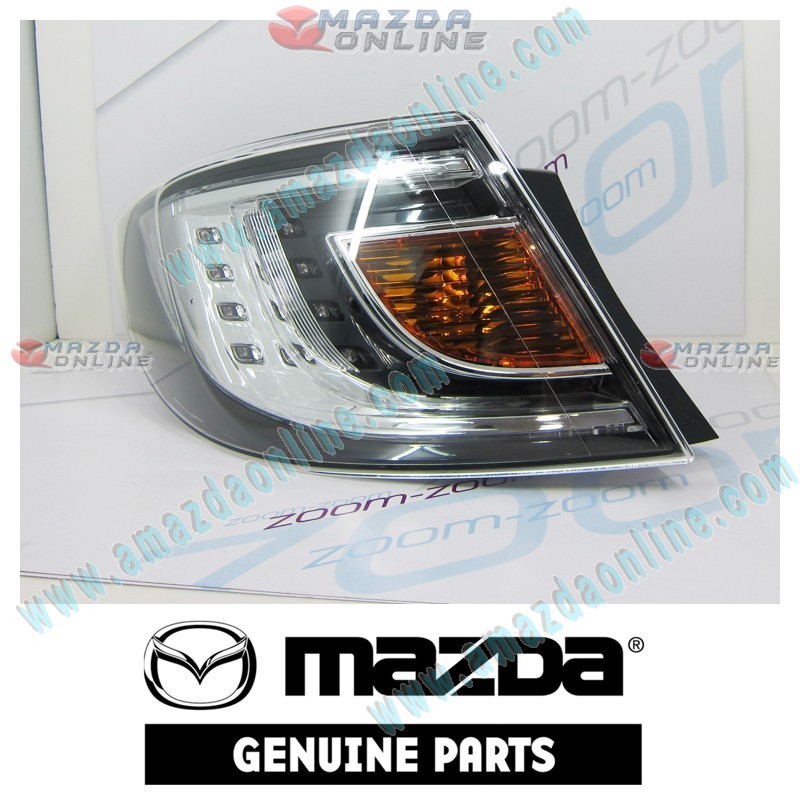 Mazda Genuine Rear Left Combination Lamp Lens GS1G-51-180K fits 07-08 MAZDA6 [GH] GS1G-51-180K