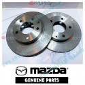 Mazda Genuine Brake Disc Rotor Combo GTYF-26-251C fits 00-03 MAZDA323 [BJ] GTYF-26-251C