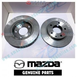 Mazda Genuine Brake Disc Rotor Combo GTYF-26-251C fits 00-03 MAZDA323 [BJ] GTYF-26-251C