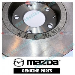 Mazda Genuine Brake Disc Rotor Combo GTYF-26-251C fits 00-03 MAZDA323 [BJ] GTYF-26-251C