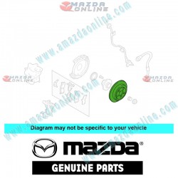 Mazda Genuine Brake Disc Rotor Combo GTYF-26-251C fits 00-03 MAZDA323 [BJ] GTYF-26-251C