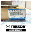 Mazda Genuine Brake Disc Rotor Combo GTYF-26-251C fits 97-02 MAZDA626 [GW] GTYF-26-251C