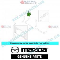 Mazda Genuine Sub-Radiator Tank GY01-15-350D fits 02-05 MAZDA8 MPV [LW] GY01-15-350D