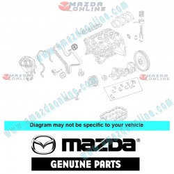 Mazda Genuine Timing Belt Idler JE48-12-730 fits MAZDA(s) JE48-12-730