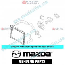 Mazda Genuine Radiator JE77-15-200 fits 91-94 MAZDA8 MPV [LV] JE77-15-200