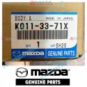 Mazda Genuine Front Brake Caliper Combo fits 13-23 MAZDA CX-5 [KE, KF] K011-33-61X-71X