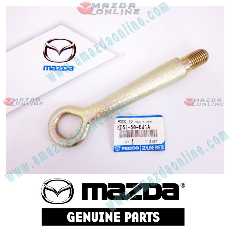 Mazda Genuine Tow Hook KD53-50-EJ1A fits 13-15 MAZDA3 [BM] KD53-50-EJ1A