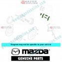 Mazda Genuine Disc Brake Anti-Rattle Clip Set L2Y7-26-49Z fits 08-12 MAZDA8 [LY] L2Y7-26-49Z