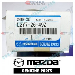 Mazda Genuine Disc Brake Anti-Rattle Clip Set L2Y7-26-49Z fits 12-15 MAZDA CX-9 [TB] L2Y7-26-49Z