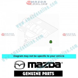 Mazda Genuine Engine Cover Rubber Mount L3G6-10-238 fits MAZDA(s) L3G6-10-238