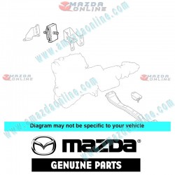 Mazda Genuine Rear Engine Mount L027-39-040C fits 95-99 MAZDA8 MPV [LV] L027-39-040C