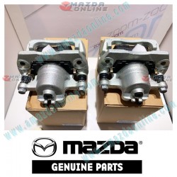 Mazda Genuine Rear Disc Brake Caliper Combo fits 06-12 MAZDA CX-7 [ER] L206-26-980D-990D