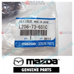 Mazda Genuine Right Quarter Weatherstrip L206-72-651C fits 06-12 MAZDA8 [LY] L206-72-651C