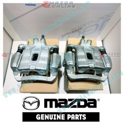 Mazda Genuine Rear Disc Brake Caliper Combo fits 03-05 MAZDA8 MPV [LW] LEY4-26-98XA-99XA