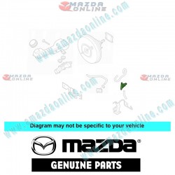 Mazda Genuine Brale Vacii, Aspirator LF25-43-8Z0 fits 07-15 MAZDA CX-9 [TB] LF25-43-8Z0