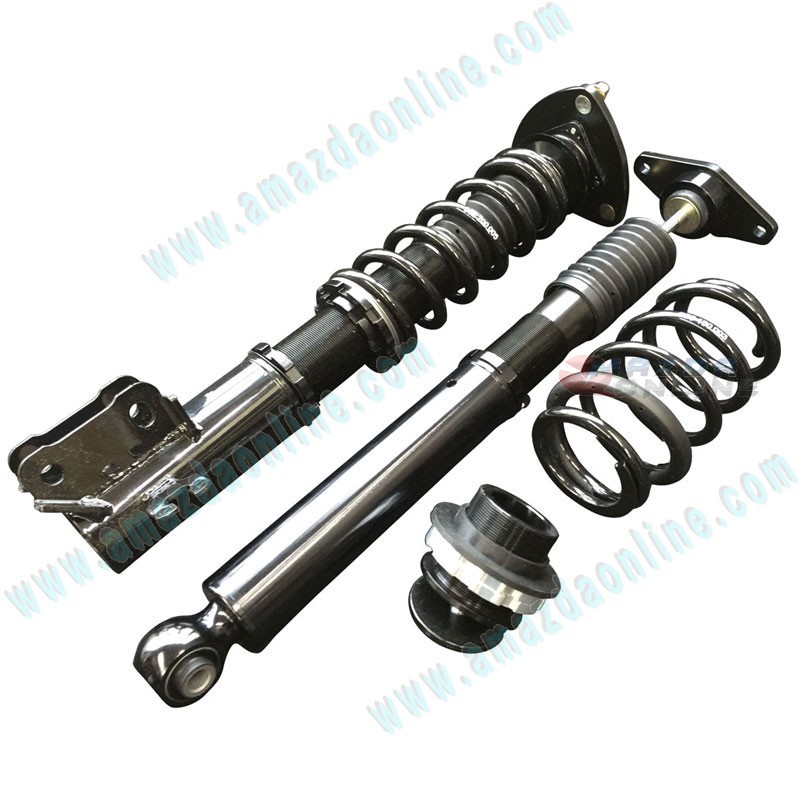 KnightSports Adjustable Coilover Suspension Kit [COMFORT spec] fits 2015-2024 Mazda2 [DJ] KZD51421