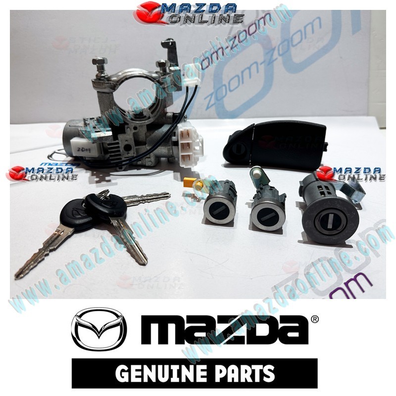 Mazda Genuine Key Lock Set F100-09-010F fits Mazda RX-7 [FD3S] F100-09-010F