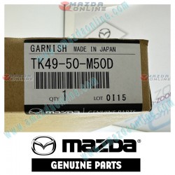 Mazda Genuine Rear Right Rearward Door Applique TK49-50-M50D fits 16-23 MAZDA CX-9 [TC] TK49-50-M50D