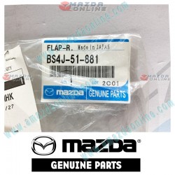 Mazda Genuine Left Rear Flap BS4J-51-881 fits 06-08 MAZDA3 [BK] BS4J-51-881