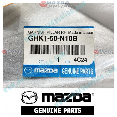 Mazda Genuine Pillar Garnish GHK1-50-N10B fits 13-23 MAZDA6 [GJ, GL]