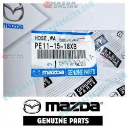 Mazda Genuine Radiator Water Hose PE11-15-18XB fits 13-18 MAZDA3 [BM, BN] PE11-15-18XB