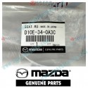 Mazda Genuine Lower Seat D10E-34-0A3C fits 15-23 MAZDA2 [DJ, DL] D10E-34-0A3C