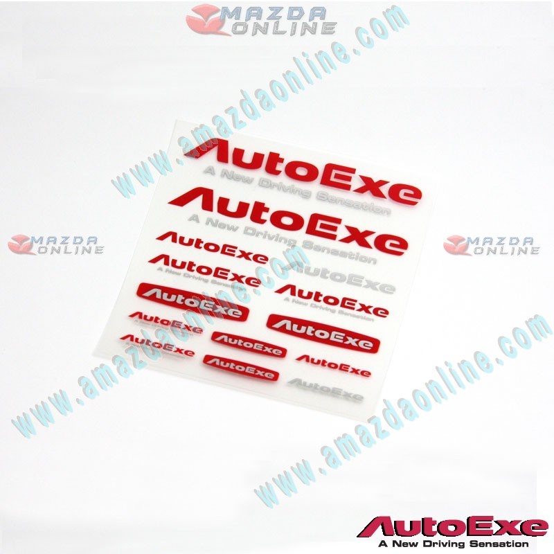 AutoExe Mini Logo Sticker AXSK001