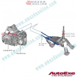 AutoExe Adjustable Short Shifter fits 19-24 Mazda3 [BP] MBP6700