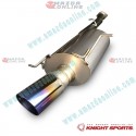 KnightSports Titanium Exhaust Cat-Back fits 93-02 Mazda RX-7 [FD3S] KDD14208