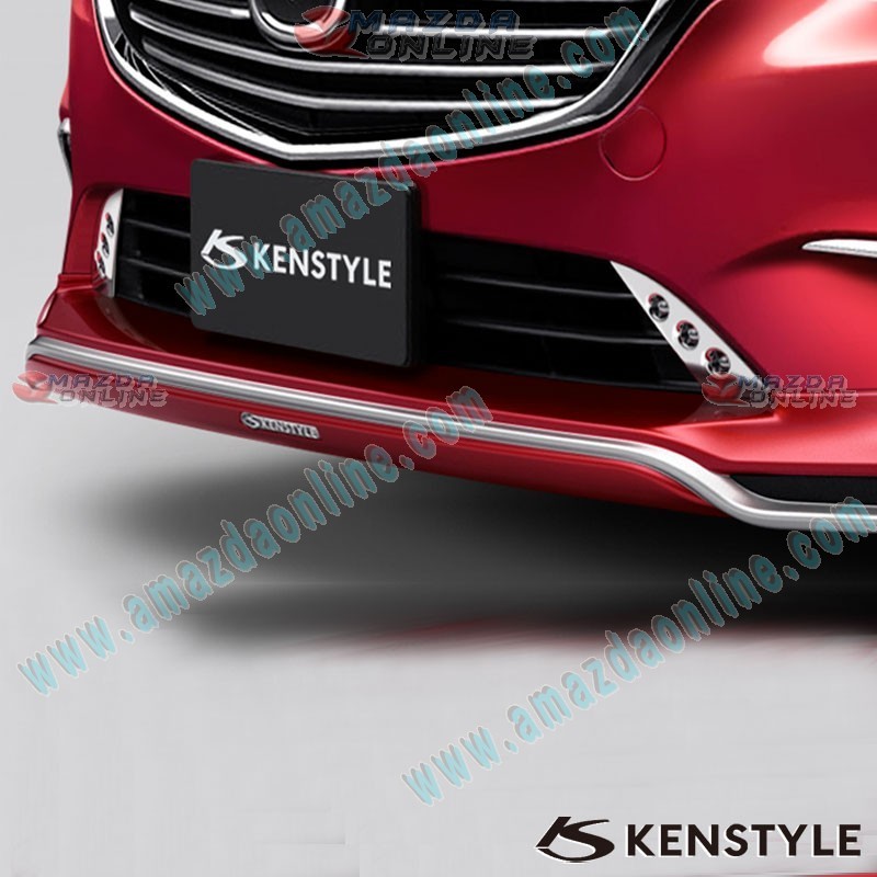 Kenstyle Front Lower Lip Spoiler fits 16-17 Mazda6 [GJ,GL] GJK1-V3-290