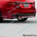 Kenstyle Rear Lower Diffuser Spoiler fits 16-17 Mazda6 [GJ,GL] GJK1-V3-300