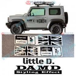 Damd Little-D Adventure of a Lifetime Retro Collaboration Sticker