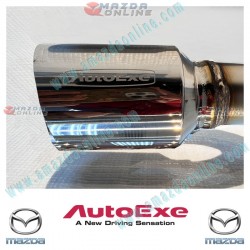 AutoExe Qual Oval Tip Exhaust Cat-Back fits 2022-2024 Mazda CX-60 [KH] SkyActiv-D Hybrid MKH8Y00