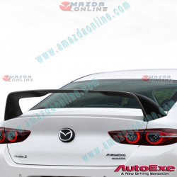 AutoExe Rear Aero Roof Spoiler fits 19-24 Mazda3 [BP] Sedan BPA3-V4-920BB