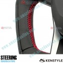 Kenstyle Flat Bottomed Leather Steering Wheel fits 18-24 Toyota RAV4 Hybrid [AXA] TD01