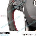 Kenstyle Flat Bottomed Leather Steering Wheel fits 17-24 Toyota Crown [ARS220] TD01