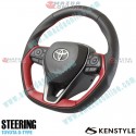 Kenstyle Flat Bottomed Nappa Leather Steering Wheel fits 16-24 Toyota Camry [AXVH70, AXVH74] TD03