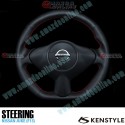 Kenstyle Flat Bottomed Leather Steering Wheel fits 10-19 Nissan Juke [F15] NB02