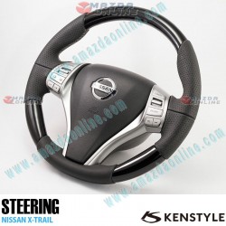 Kenstyle Wood Leather Cobination Steering Wheel fits 13-15 Nissan X-Trail [T32] NC01