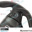 Kenstyle Flat Bottomed Leather Steering Wheel fits 15-22 Honda Shuttle Hybrid [GP] HA01