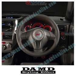 Damd Leather Sports Steering Wheel fits 06-08 Subaru Legacy [BP,BL] SS358-SL