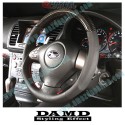 Damd Leather and Carbon Fibre Sports Steering Wheel fits 06-08 Subaru Legacy [BP,BL] SS358-SL