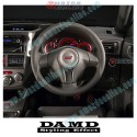 Damd Leather Sports Steering Wheel fits 03-06 Subaru Legacy [BP,BL] SS358-SF