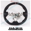 Damd Flat Bottomed Nappa Leather Sports Steering Wheel fits 07-16 Nissan GTR [R35] SS357GTR