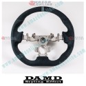 Damd Flat Bottomed Ultra Suede Sports Steering Wheel fits 07-16 Nissan GTR [R35] SS357GTR